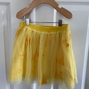 Hanna Andersson / Disney Tulle Belle Skirt Sz 4